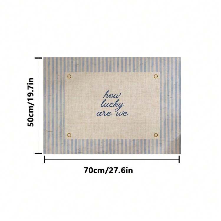 1pc Navy Blue Typography Wall Art Print, Positive Quote Poster, Vintage Aesthetic Home Decor And Room Decor For Bedroom Decor And Living Room Decor, Inspirational Wall Art For Dorm Room And Office Decor, Minimalist Modern Poster For House Decor And Wall Decor Aesthetic - Multicolor - View 10