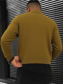 Men Sweaters - mostaza - View 2