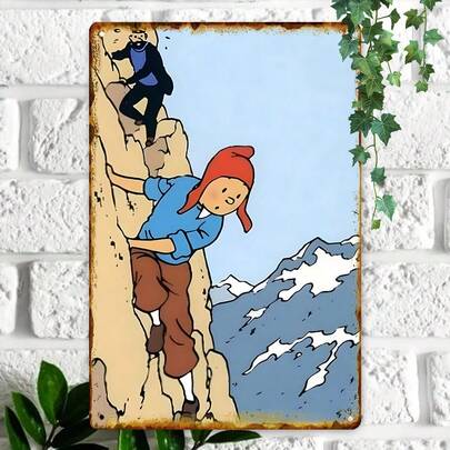 Vintage Art Sign - Waterproof & Dustproof, Perfect For Home, Bar, Cafe Wall Decor Ideal Christmas Gift, Poster With Artworks, Iron Painting, Funny, Holiday Ornaments, Perfect For Room Decor.