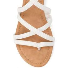 Women's Gladiator Strap Sandals Flat Fisherman Thong Cross Strappy Sandals