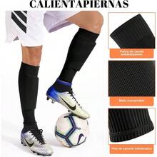 Calcetines para Hombre - 6 Calcetines de Ftbol y 6 Becerro Mangas Combinacin - Calcetas Deportivas Antideslizantes y Transpirables para Basquetbol, Beisbol, Running, Gym - inicial - Ver 5