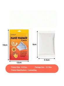 4pcs/2bags,10pcs/5bags,Outdoor Sports Warm Autumn And Winter Self Heating Hand Warmer,Winter Anti Cold And Warm Outdoor Disposable Portable Warm Baby Patch