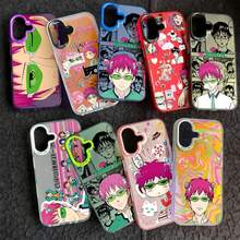 Funda de teléfono Anime Saitama Shuichi para Samsung Galaxy S22 S23 S24 S25 Plus Ultra Gram 5 Gram, cubierta mate para 17 Air Promax 16 Promax/16 Plus/16 Pro/16, 15/14/13/12/11 - CYB-296CY250422808 - Ver 5