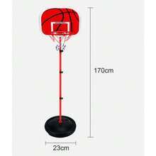Supernic 170cm Basketball Net Backboard Bracket Set, Portable 2-In-1 Wall Basketball Basket With Ball And Net, Suitable For Indoor And Outdoor Play - 170cm - View 8