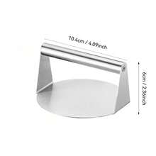 1pc Stainless Steel Hamburger Meat Press Patty Maker Burger Forming Cooking Tool