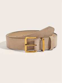 1/4件秋冬时尚腰带，天鹅绒装饰腰带，适合搭配连衣裙和裤子，纯色优雅女士腰带，休闲通勤腰带，学院风腰部配饰，适合作为礼物。 - 彩色 - 查看 6