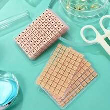 60/120/180/240/300/600 pezzi/Sacchetto Adesivi per orecchie rilassanti, semi di Vaccaria, patch per massaggio auricolare, cura della salute