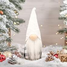 1 cái/5 cái Đồ trang trí Giáng sinh, Tượng ông già không mặt phong cách Bắc Âu, Mũ len hình người lùn rừng, Đồ trang trí để bàn, Đạo cụ trang trí bàn làm việc tại nhà, Đạo cụ sắp xếp không khí ngày lễ Giáng sinh, Phụ kiện trang phục tiệc theo chủ đề, Thích hợp để trang trí nhà cửa, Trang trí tiệc tùng, Trang trí trang trại. - Nhiều màu - Xem 7