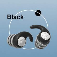 Reusable Silicone Earplugs, Noise Cancelling, Waterproof Earplugs For Sleeping, Swimming, Study, Travel, Concerts, Flights - Multicolor - View 11