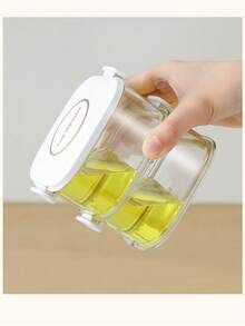 1个透明塑料多层调料盒，厨房调味料收纳盒 - 彩色 - 查看 5