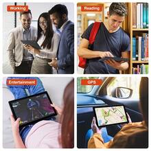 W&O 10.1-Inch Tablet PC, Android 15 Operating System, 2-In-1 Tablet With Keyboard, Mouse, Protective Case, Stylus, 256GB ROM + 8GB RAM, Supports 1TB Memory Card Expansion, 5+16MP Camera, Octa-Core Processor, 8000Mah Battery, 1280*800 IPS HD Display, Tab, Wi-Fi 6, Tablet, Tablet, Pad,Valentine's Day Gift - màu đen - Xem 8