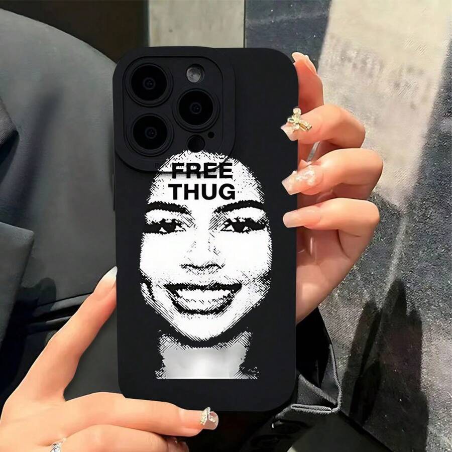 Funda de Teléfono Suave Angel Eyes con Diseño Complementario con Impresión UV, Ofreciendo un Acabado Mate y Protección de 360 Grados para Varios Modelos de , Incluyendo 11, 12, 13, 14, 15, 16, 17 Pro Max, XR, X/XS, 7, 8 Plus, SE y Mini para Smartphones, Funda de Teléfono, Fundas de Teléfono, Etui Na Telefony, Ph Para Chicas/Mujeres, Ph Estética, Funda, Funda de Teléfono - Mezcla de colores - Ver 1