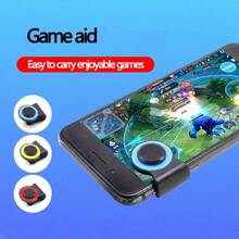 Joystick de juego móvil con ventosa, controlador de juego antideslizante, operación conveniente, asistencia de control de juego, mejora de la experiencia de juego, regalo de primavera - Azul - Ver 3