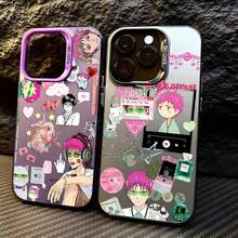 Funda de teléfono Anime Saitama Shuichi para Samsung Galaxy S22 S23 S24 S25 Plus Ultra Gram 5 Gram, cubierta mate para 17 Air Promax 16 Promax/16 Plus/16 Pro/16, 15/14/13/12/11 - CYB-296CY250422808 - Ver 4