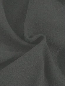 Men's Solid Color Lapel Wool Blend Full Zip Jacket, Thick Outerwear, Streetwear, Gentleman Style, Versatile For Multiple Occasions, Autumn/Winter - Grey - View 6