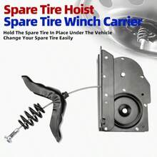 Spare Tire RackSoporte de cabrestante de llanta de refacción compatible con  F-150 1997-2003 2004 y Heritage 1997-1999 F-250 1997 y HD 2002 y Lincoln Blackwood 2002 924-526 1L3Z1A131AA 2L3Z1A131AASpare Tire Rack - como en la foto - Ver 7