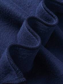 Men's Hooded Sweatshirt - Essential Autumn/Winter Bestseller! - Navy Blue - View 5