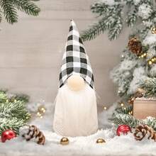 1 cái/5 cái Đồ trang trí Giáng sinh, Tượng ông già không mặt phong cách Bắc Âu, Mũ len hình người lùn rừng, Đồ trang trí để bàn, Đạo cụ trang trí bàn làm việc tại nhà, Đạo cụ sắp xếp không khí ngày lễ Giáng sinh, Phụ kiện trang phục tiệc theo chủ đề, Thích hợp để trang trí nhà cửa, Trang trí tiệc tùng, Trang trí trang trại. - Nhiều màu - Xem 5