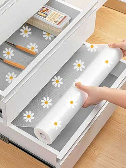 1 rol transparante, waterdichte onderlegger, antislip kastonderlegger, voor keukenkastjes, planken, tafelplankonderleggers, keukenkastjes, koelkastonderleggers, waterdichte keukenkastonderleggers, kunststof ladeonderleggers, niet-klevende koelkastonderleggers van EVA-materiaal, planken