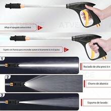 Hidrolavadora Eléctrica 5800w De Presión Máxima 110v 7m - Tipo de Enchufe B USA (110-127V) - Ver 9