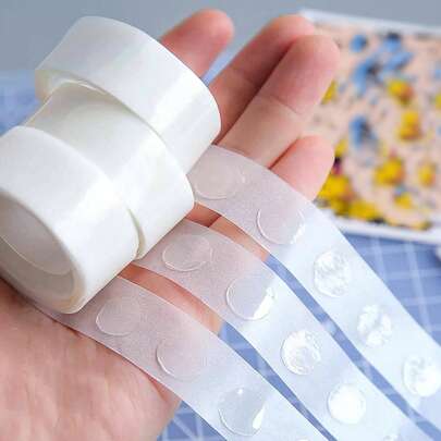 气球胶 点胶 双面胶 点胶 无痕胶 可移动 100 点派对用品。婴儿派对家庭装饰礼物