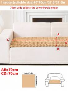 1pc Boho Pet Sofa Covers, Soft Washable Dog Blanket With Elastic Edges, Furniture Protector Mat For Couches And Sofas