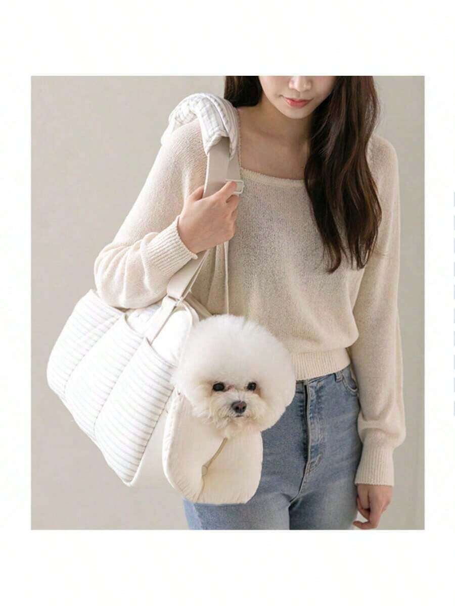 Pet Bag - Puff Stripe Bag - View 1