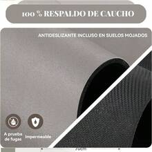 Tapete De Secado De Platos Para Encimera De Cocina, Esterilla Secaplatos Superabsorbente Que Oculta Las Manchas, Adecuado Para Encimeras De Cocina, Mquinas De Caf. Gris, 45x70 - Gris + 45x70 - Ver 1