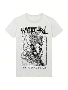 Whitechapel T-Shirt From The Deathcore Band From Knoxville, Tennessee, USA 220G - trắng - Xem 1