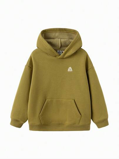 Balabala Kids Functional Sports Hoodie, Autumn Winter Warm, Moisture-Wicking & Outdoor