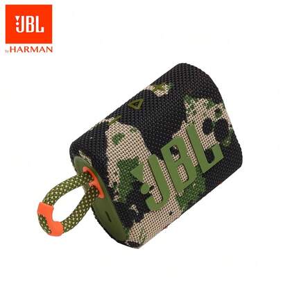  JBL Go 3 ポータブル ミニ Bluetooth スピーカー、ワイヤレススピーカー、IP67防水防塵、迫力の音質とパワフルなベース、5時間再生可能、ホーム、アウトドア、旅行に最適なオリジナルJBLスピーカー、マルチカラー