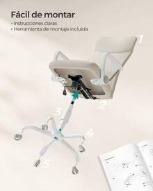 SONGMICS Home Office Chairs - Beige - View 7