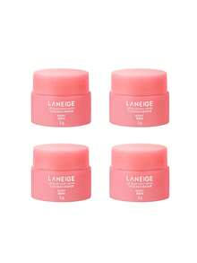 Laneige Maschera labbra da viaggio: Nutre, Idrata, Vitamina C, Burro di Murumuru e Karitè, Antiossidanti, per Labbra Screpolate e Secche 3g/0.10oz Balsamo Labbra Laneige