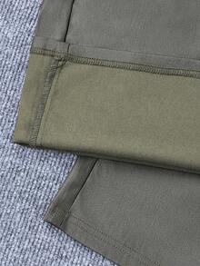 Quần ống rộng cạp cao bằng da PU bóng, phủ mờ, thời trang đa năng, phù hợp cho tiệc tùng, đi làm, lễ hội âm nhạc, kỳ nghỉ, quần ống thẳng thường ngày, đồ thiết yếu cho mùa xuân/hè, bán chạy nhất, phong cách Y2K, phù hợp cho tiệc tùng, đi làm, kỳ nghỉ, lễ hội, hoạt động ngoài trời, trang phục mùa xuân/hè, phù hợp cho phụ nữ cao, áo khoác ngoài, màu đen, quần dài. - Màu xanh lá cây đậm - Xem 10