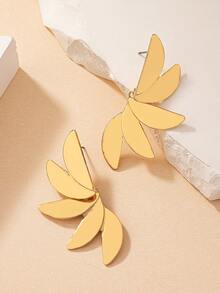 1pair Asymmetrical Personalized Earrings, European And American Style - Irregular Earrings - View 32