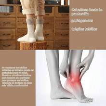 5 Pares Calcetines Térmicos Hombre de Lana,Calcetines gruesos y cálidos para el invierno en casa,en el trabajo o para practicar deportes al aire libre - A - Ver 12