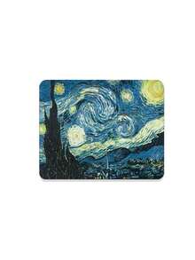 Rubber Square Mouse Pad Small Size Simple Style For Office, Home, Study And Gaming, Non-Slip Square Mouse Mat, Portable, For Girls And Boys