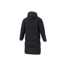 Adidas 3S L DOWN JKT Unisex Warm Windproof And Water-Repellent Duck Down Striped Zipper Hooded Long Cotton Down Jacket KC2498 - Black - View 7