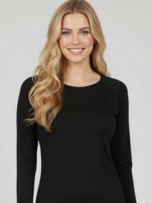 Women T-Shirts - 黑色 - 查看 4