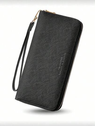YUQING.FC Cartera Gran Capacidad Multicapa, Bolso Mano Con Cremaller T9612-042
