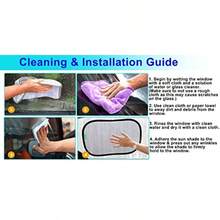 Car Window ShuttersLittle Chicks Static Cling - Parasol para Ventana de Coche protección Solar UPF 50+ Paquete de 2 Modelo CK103Car Window Shutters - Negro - Ver 5