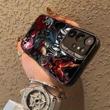 Funda de Teléfono Calavera Rosa y Mariposa para 25ULTRA, S24PLUS, S23FE, S21PRO, S22, S20+, A03S, A05S, A14, A31, A53, A34, A10, A04E, M04, A33, A35, A55, A72, A71, A70, A22, A16, A06, A20S, A54, Antimanchas,  de Moda, IMD Plateado Colorido - Colores mixtos - Ver 7