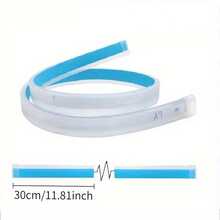 2pcs 30cm LED Light Strips, White & Yellow Dynamic Flow Direction Indicator, Battery-Free, Easy Installation - 30CM/11,81 inch - Xem 2