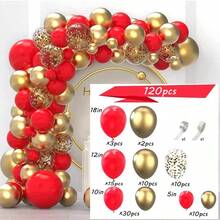 Party Decoration Balloon Sets For Anniversary, Birthday, Wedding, Baby Shower, Theme Party, Graduation, Bachelorette Party, Etc. - Multicolor - View 4