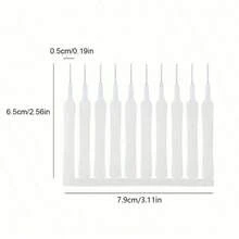 1pc Universal Bathroom Shower Head Cleaning Needle, Multi-Functional Silicone Material - Multicolor - View 4