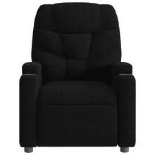 vidaXL Relaxsessel Schwarz Stoff - Negro - Ver 3