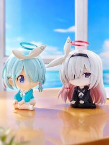 Arhivă Albastră - A.R.O.N.A. și Plana, Personaj Anime Drăguț, Figurină din PVC, Jucărie de Colecție, Model de Jucărie pentru Cadou și Ornamente de Colecție - 10 cm / 3,94 inci - Multicolor - Vizualizare 3