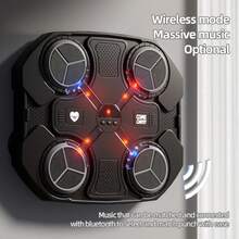 [Musical Boxing Machine] 2025 New Musical Boxing Machine Upgrade 2.0 - Wall-Mounted Home Fitness Equipment, Musical Wall-Mounted Boxing Machine, Boxing Gear, Birthday Gift, Teen Toy