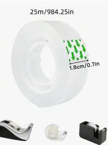 6/10/12 Rolls Per Pack, Clear Packing Tape, Extra Long & Thick Large Roll, Multi-Functional For Express Packing, Logistics Shipping, Home Sealing, Carton Closure - Multicolor - View 10