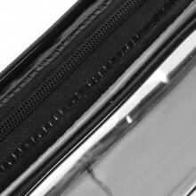 Tofficu Juego De 2 Estuches Transparentes De Pvc Con Cremallera, Lapicera Transparente Para LáPices, Gran Capacidad, Resistente Al Agua, Para Escuela, Oficina Y Viajes - Negro - - Ver 7